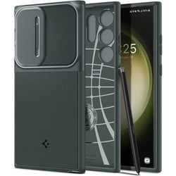 Чехлы для мобильных телефонов Spigen Optik Armor for Galaxy S23 Ultra (черный)