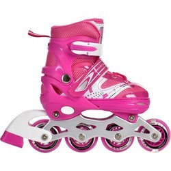 Роликовые коньки Profi Roller A4145 (розовый)