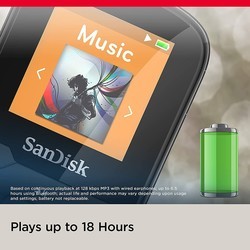 MP3-плееры SanDisk Clip Sport Plus 32Gb (синий)