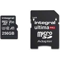 Карты памяти Integral Premium High Speed microSDXC V30 UHS-I U3 256&nbsp;ГБ