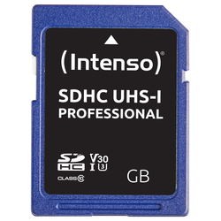 Карты памяти Intenso SD Card UHS-I Professional 16&nbsp;ГБ