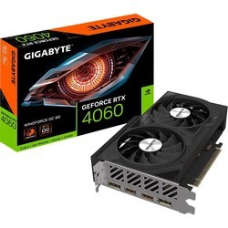 Видеокарты Gigabyte GeForce RTX 4060 WINDFORCE OC 8G