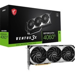 Видеокарты MSI GeForce RTX 4060 Ti VENTUS 3X 8G