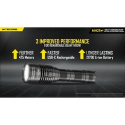 Фонарики Nitecore MH25 V2