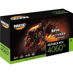 Видеокарты INNO3D GeForce RTX 4060 Ti 8GB X3 OC