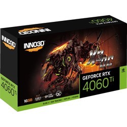 Видеокарты INNO3D GeForce RTX 4060 Ti 16GB X3 OC