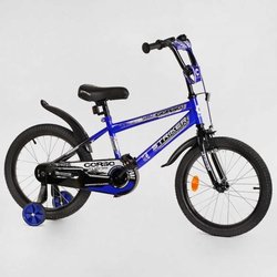 Детские велосипеды Corso Striker 18 (синий)