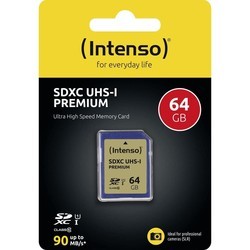 Карты памяти Intenso SD Card UHS-I Premium 64&nbsp;ГБ