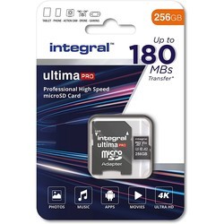 Карты памяти Integral Professional High Speed microSDXC V30 UHS-I U3 180MB/s 1&nbsp;ТБ