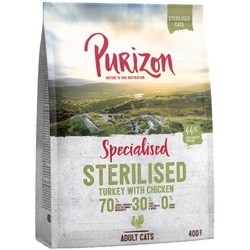 Корм для кошек Purizon Adult Sterilised Turkey with Chicken  400 g