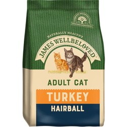 Корм для кошек James Wellbeloved Adult Cat Hairball Turkey  4 kg