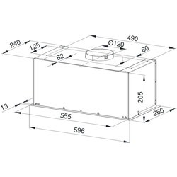 Вытяжки Kluge KMV6011BL черный