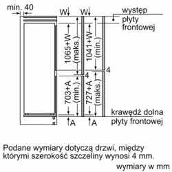 Встраиваемые холодильники Bosch KIN 86ADD0