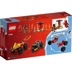 Конструкторы Lego Kai and Rass Car and Bike Battle 71789