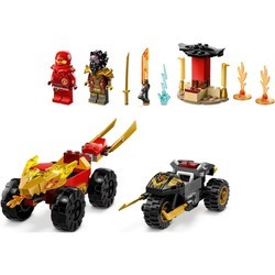 Конструкторы Lego Kai and Rass Car and Bike Battle 71789