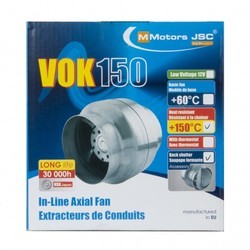 Вытяжные вентиляторы MMotors VOK-T 150/120