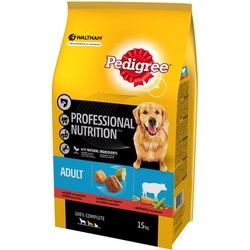 Корм для собак Pedigree Professional Nutrition Adult Medium Beef 15 kg