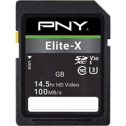 Карты памяти PNY Elite-X SD Class 10 U3 V30 64&nbsp;ГБ