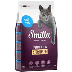 Корм для кошек Smilla Adult Sterilised Fish  1 kg