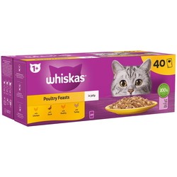 Корм для кошек Whiskas 1+ Poultry Feasts in Jelly  40 pcs