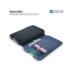 Чехлы для мобильных телефонов Zenus Masstige Ostrich Diary for Galaxy Note