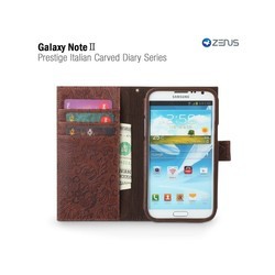 Чехлы для мобильных телефонов Zenus Prestige Italian Carved Diary for Galaxy Note