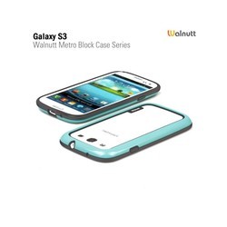 Чехлы для мобильных телефонов Zenus Walnutt Metro Block for Galaxy S3