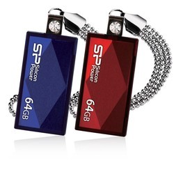 USB Flash (флешка) Silicon Power Touch 810 64Gb (красный)