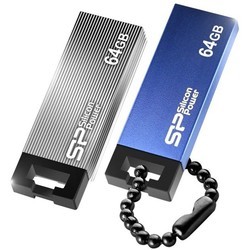 USB Flash (флешка) Silicon Power Touch 835 64Gb (серый)