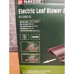 Садовые воздуходувки-пылесосы Parkside PLS 2600 A1