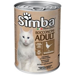 Корм для кошек Simba Adult Canned Chunkies with Wlid Game 415 g