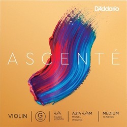 Струны DAddario Ascente Violin G String 4/4 Size Medium