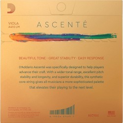 Струны DAddario Ascente Viola String Set Long Scale Medium