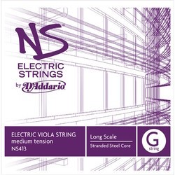 Струны DAddario NS Electric Viola G String Long Scale Medium
