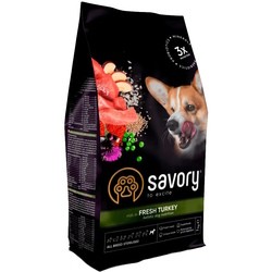 Корм для собак Savory Adult All Breed Sterilised Rich in Fresh Turkey 1&nbsp;кг