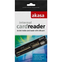 Картридеры и USB-хабы Akasa AK-ICR-07