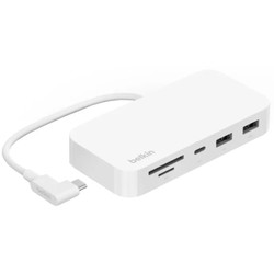 Картридеры и USB-хабы Belkin Connect USB-C 6-in-1 Multiport Hub with Mount