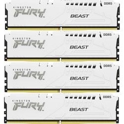 Оперативная память Kingston Fury Beast DDR5 4x32Gb KF552C40BBK4-128
