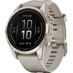 Смарт часы и фитнес браслеты Garmin Epix Pro Gen 2  Sapphire 42mm (золотистый)