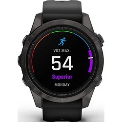 Смарт часы и фитнес браслеты Garmin Epix Pro Gen 2  Sapphire 42mm (графит)