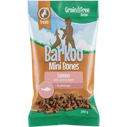 Корм для собак Barkoo Mini Bones Salmon/Carrot 200 g