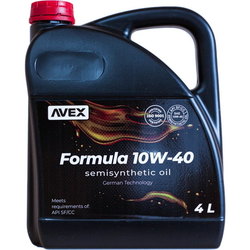 Моторные масла AVEX Formula 10W-40 4&nbsp;л