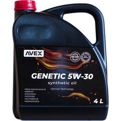 Моторные масла AVEX Genetic 5W-30 Synth 4&nbsp;л