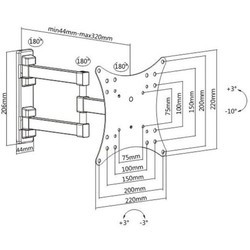 Подставки и крепления TECHLY ICA-LCD 2923E