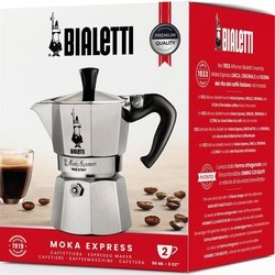 Кофеварки и кофемашины Bialetti Moka Express 2 нержавейка