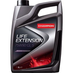 Трансмиссионные масла CHAMPION Life Extension 75W-90 GL-5 5&nbsp;л