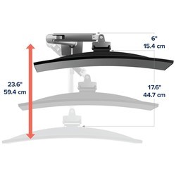 Подставки и крепления Ergotron HX Desk Monitor Arm (черный)