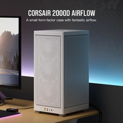 Корпуса Corsair 2000D Airflow белый