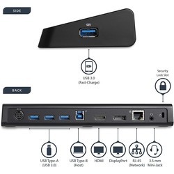 Картридеры и USB-хабы Startech.com USB3DOCKHDPC