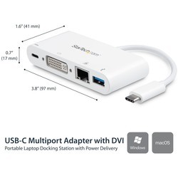 Картридеры и USB-хабы Startech.com DKT30CDVPD